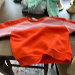 Red and Pink Sweatshirt
